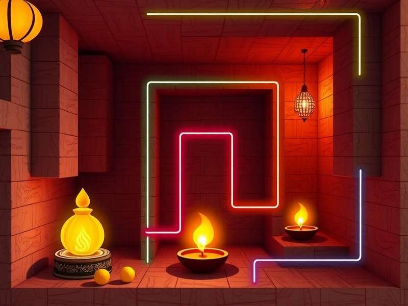 Temple Maze Master gameplay screenshot